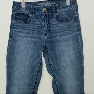 American Eagle High Rise Artist Super Stretch Women’s flare Jeans Size 10 R